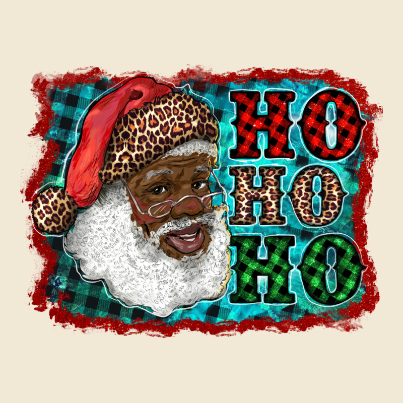 African American Santa Ho Ho Ho Premium Tee by RanaPortraitStore | Teevron