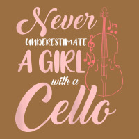 Never Underestimate A Girl With A Cello Vintage Tee | Teevron
