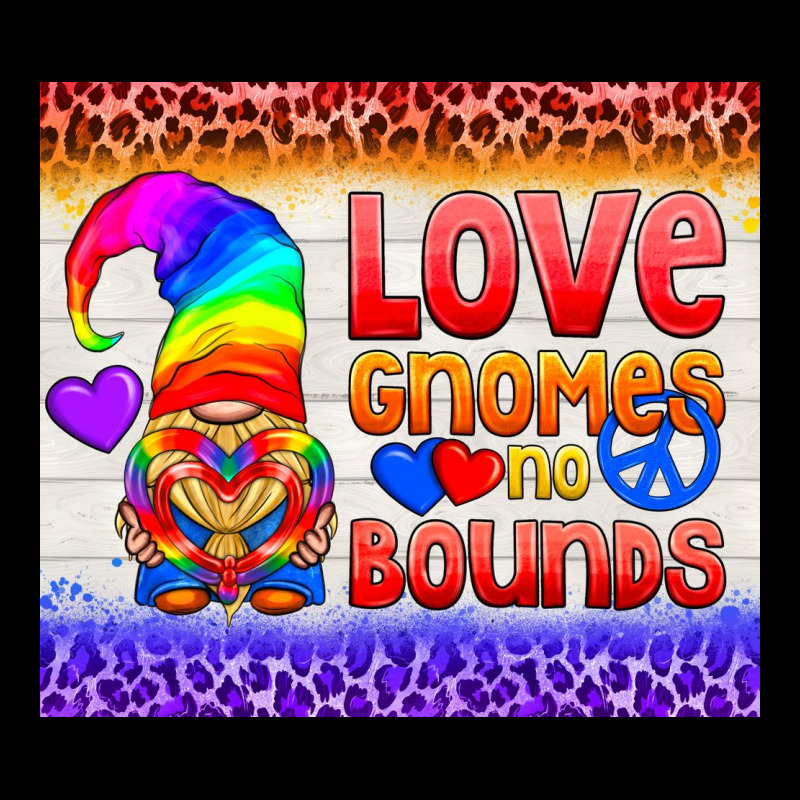 Lgbtq+ Love Gnomes No Bounds Tumbler Premium Tee by BundleAndBundleShop | Teevron