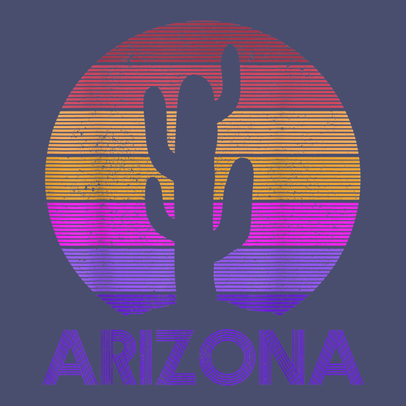 Arizona   Vintage Retro Cactus Souvenir Gift T Shirt Vintage Tee by linhVisuals | Teevron