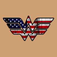 Wonder Woman American Flag Vintage Tee | Teevron