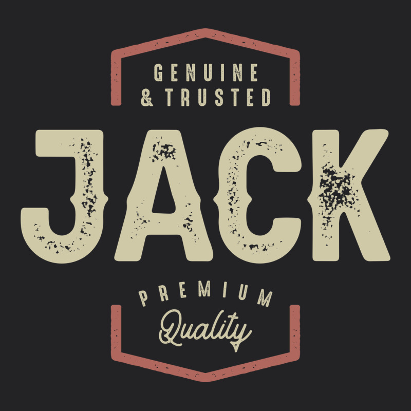 Genuine Jack Funny Personalized Name Vintage Tee by linhVisuals | Teevron