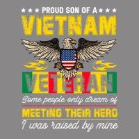 Proud Vietnam Veteran Son Gifts Raised By My Hero Veteran Day Vintage Tee | Teevron