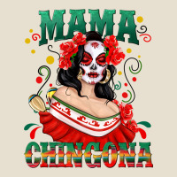 Mama Chingona Skull Urban Heavy Tee | Teevron