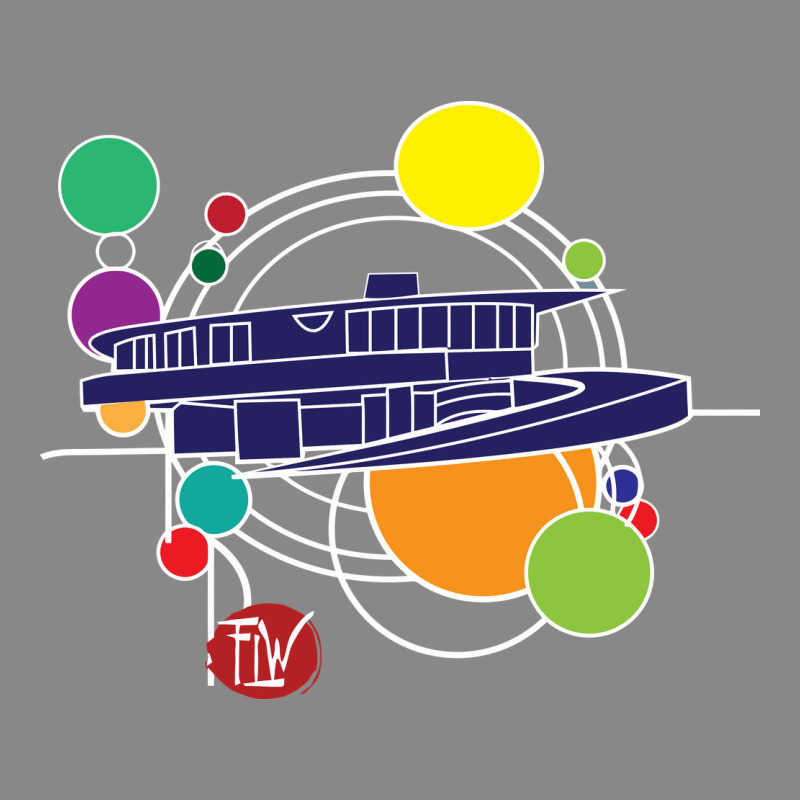 Retro Graphic Design   Frank Lloyd Wright Vintage Tee by linhVisuals | Teevron