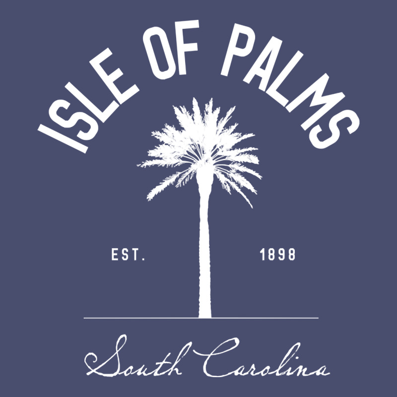 Isle Of Palms Sc Palm Tree Isle Of Palms Beach Gift Pullover Hoodie Vintage Tee by linhVisuals | Teevron