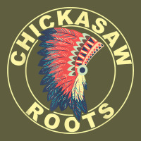 Chickasaw Roots Headdress Native American Chickasaw Nation Vintage Tee | Teevron