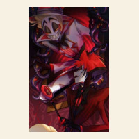 Hazbin, Hazbin Hotel Alastor, Jeby,angel Dust, Demon Vintage Tee | Teevron