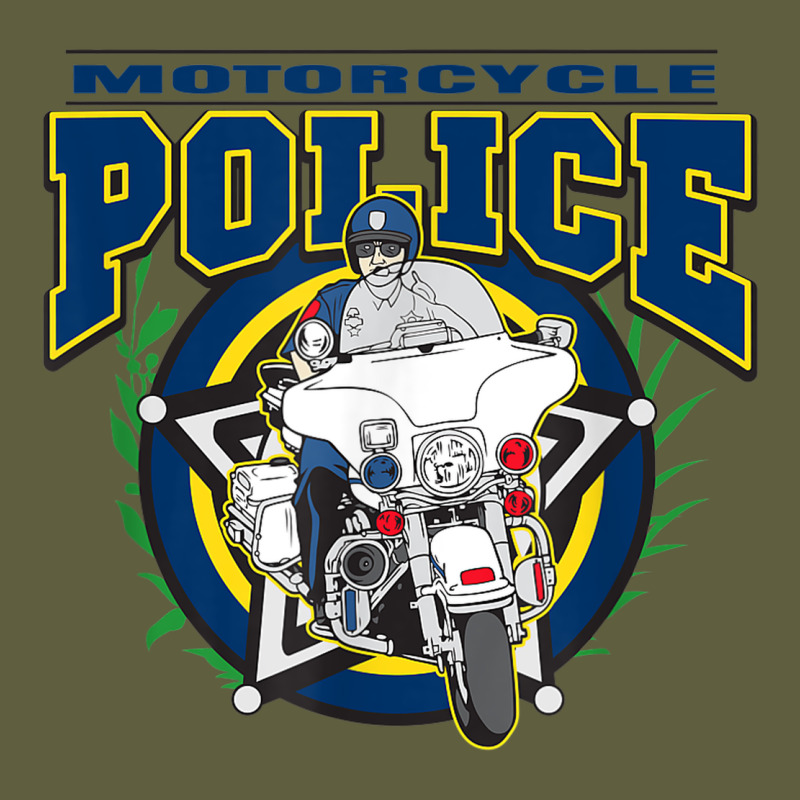 Motorcycle Police Law Enforcement Vintage Tee by linhVisuals | Teevron