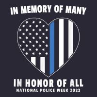 National Police Week Shirt In Memory And Honor Us Flag Vintage Tee | Teevron