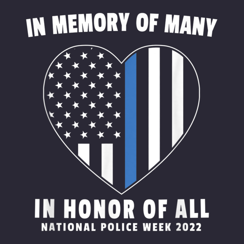 National Police Week Shirt In Memory And Honor Us Flag Vintage Tee by linhVisuals | Teevron