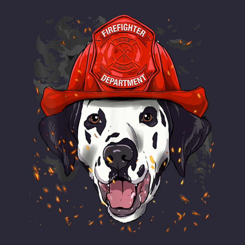 Dalmatian Firefighter Dalmatian Dog Lover Vintage Tee by linhVisuals | Teevron