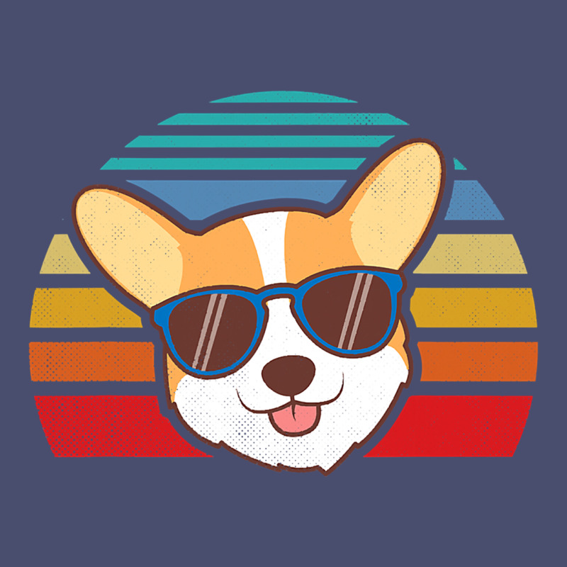 Cool Corgi Vintage 80s Dog Lover Vintage Tee by linhVisuals | Teevron