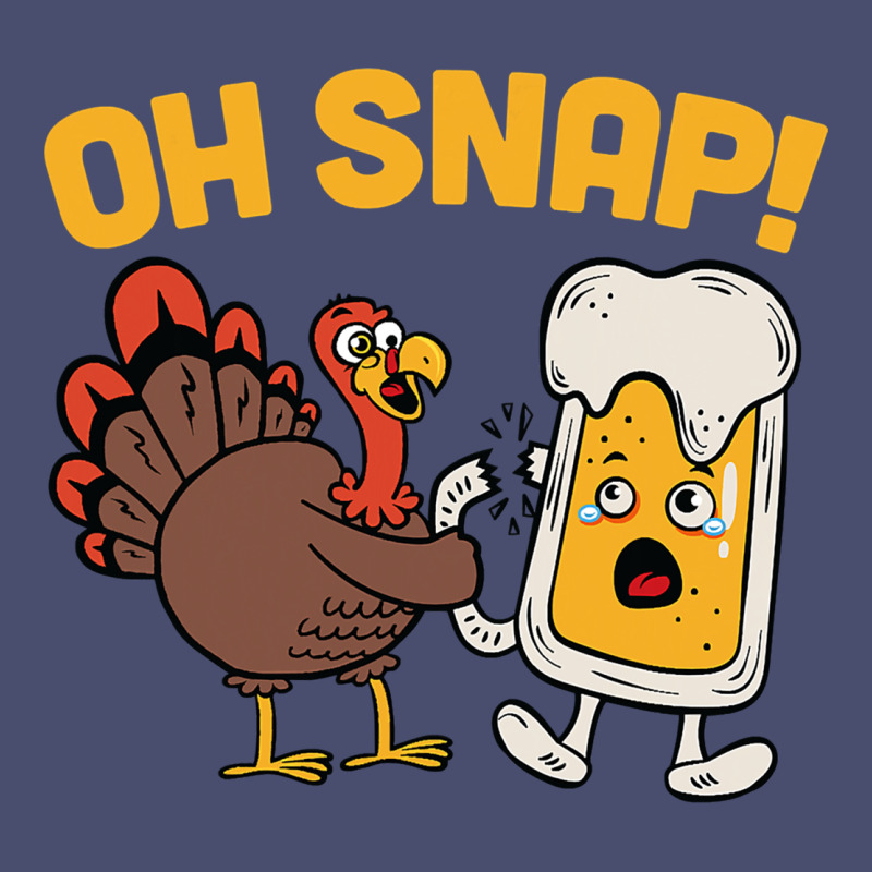 Oh Snap Thanksgiving Cute Turkey Day Vintage Tee by linhVisuals | Teevron