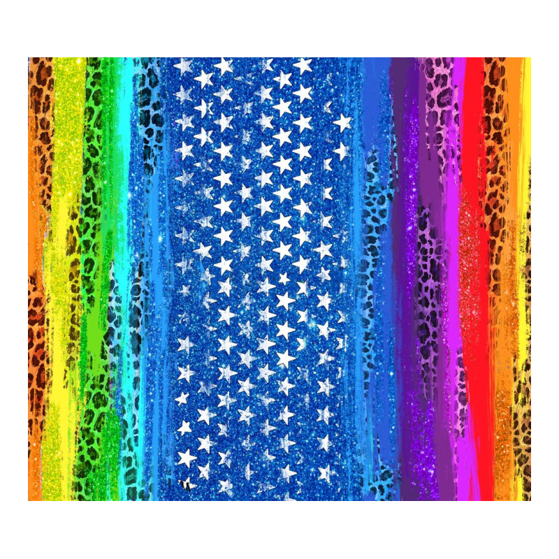 Lgbtq+ Pride American Flag Tumbler Premium Tee by BundleAndBundleShop | Teevron