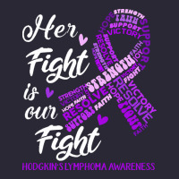Hodgkins Lymphoma Awareness T  Shirt Hodgkin's Lymphoma Awareness Her Vintage Tee | Teevron