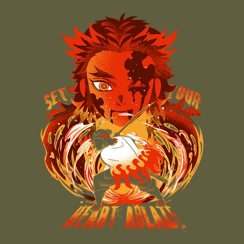 Set Your Heart Ablaze Vintage Tee by linhVisuals | Teevron