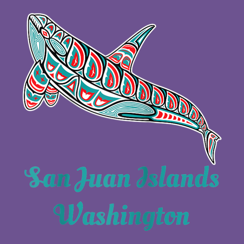 San Juan Islands Upward Orca Killer Whale Native American Raglan Baseb Vintage Tee by linhVisuals | Teevron