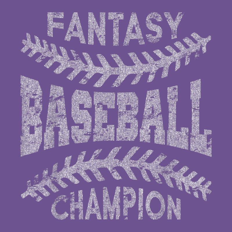 Fantasy Baseball Champion Distressed Vintage Tee by linhVisuals | Teevron