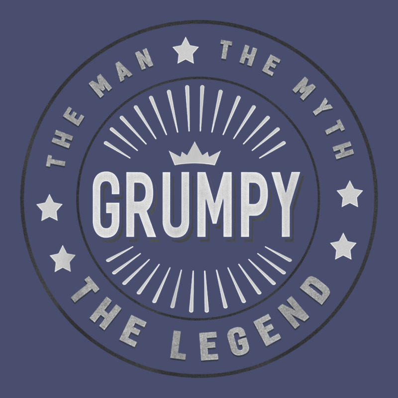Graphic 365 Grumpy The Legend Men Funny Gift Vintage Tee by linhVisuals | Teevron