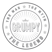 graphic 365 grumpy the legend men funny gift | Teevron