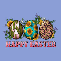 Happy Easter With Western Eggs And Sunflowers Long Sleeve Tee | Teevron
