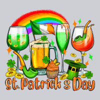 St. Patrick's Wine Glasses Heavyweight Sweatshirt | Teevron