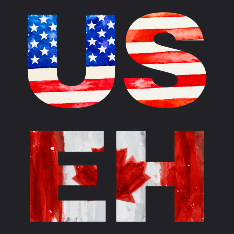 America Canada Vintage Tee by linhVisuals | Teevron