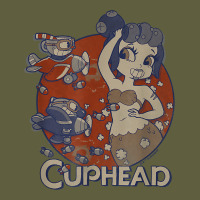 Cuphead Cala Maria Airplane Attack T Shirt Vintage Tee | Teevron