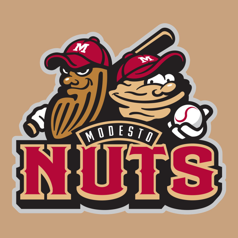 Modesto Nuts Baseball Vintage Tee by linhVisuals | Teevron