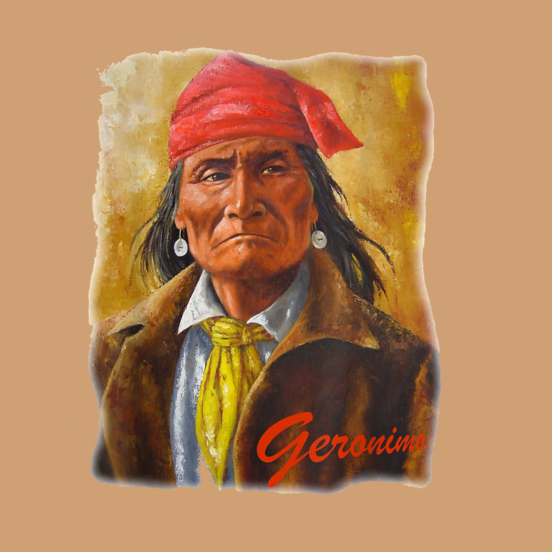 Geronimo Apache Warrior Native American T Shirt Vintage Tee by linhVisuals | Teevron
