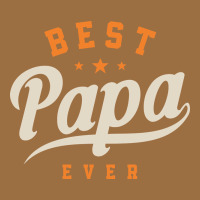 Mens Best Papa Ever Funny Fathers Day Vintage Tee | Teevron