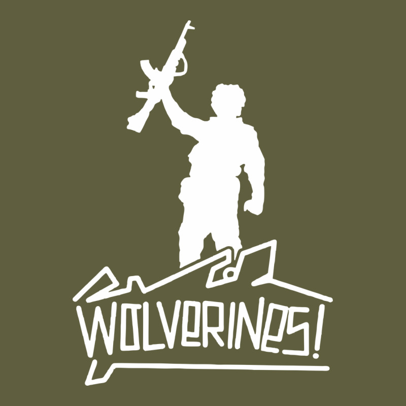 Red Dawn Wolverines Vintage Tee by linhVisuals | Teevron