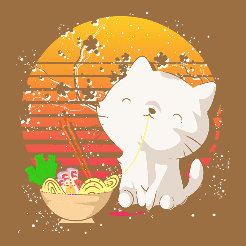 Cat T  Shirt Ramen Noodles Kawaii Cat T  Shirt Vintage Tee by linhVisuals | Teevron