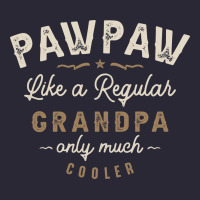 Mens Pawpaw Like A Regular Grandpa Funny Fathers Day Vintage Tee | Teevron