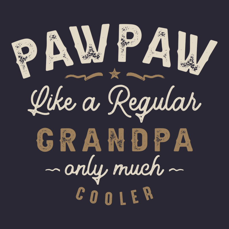 Mens Pawpaw Like A Regular Grandpa Funny Fathers Day Vintage Tee by linhVisuals | Teevron