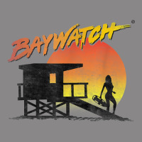 Baywatch Lifeguard Sunset T Shirt Vintage Tee | Teevron