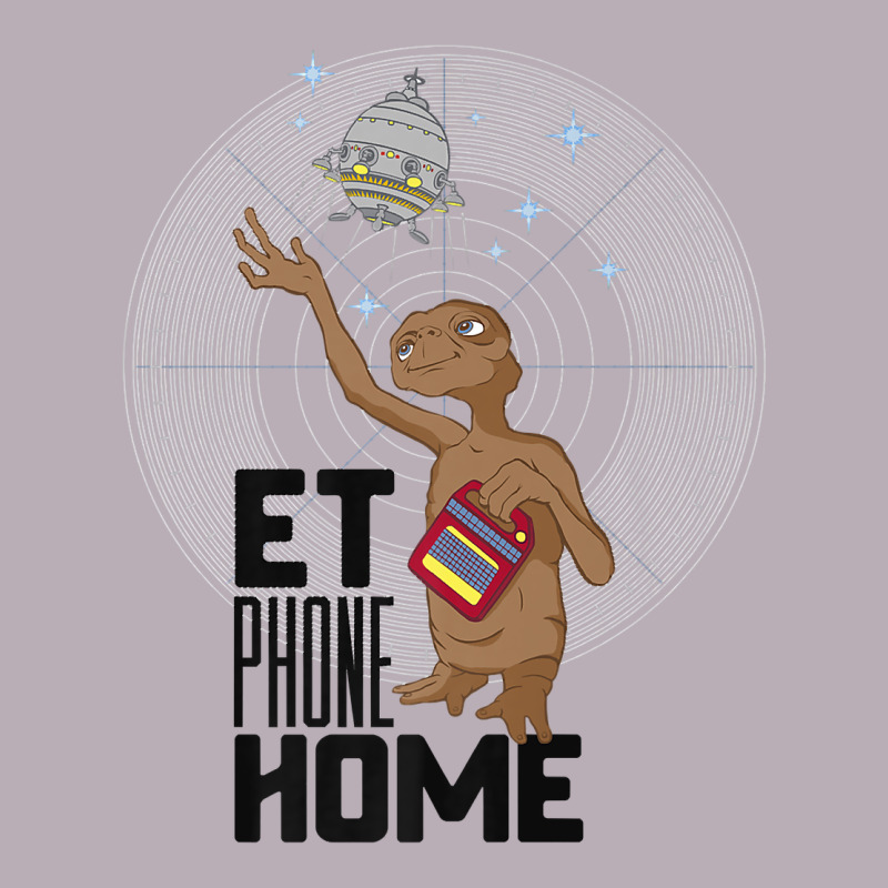 E.t. Phone Home Spaceship Flying Away Premium T Shirt Vintage Tee by linhVisuals | Teevron