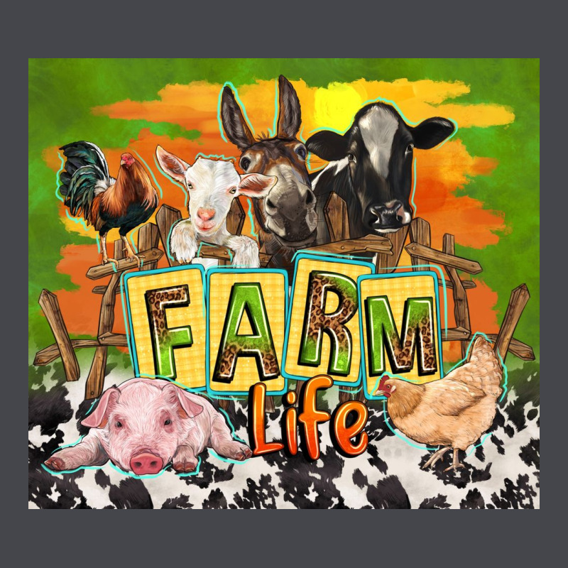 Farm Life With Animals Long Sleeve Tee by TumblerDesignByShophia | Teevron