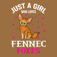 Fennec Fox Just A Girl Who Loves Fennec Foxes T Shirt Vintage Tee | Teevron