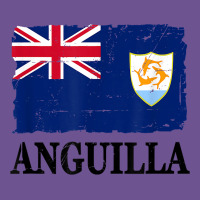 Flag Of Anguilla   Anguilla Banner T Shirt Vintage Tee | Teevron