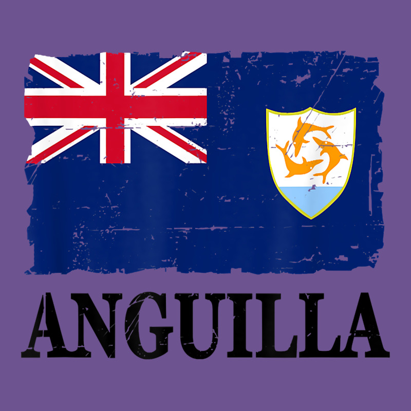Flag Of Anguilla   Anguilla Banner T Shirt Vintage Tee by linhVisuals | Teevron