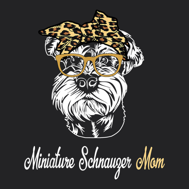Birthday And Mother's Day Gift Miniature Schnauzer Mom T Shirt Vintage Tee by linhVisuals | Teevron