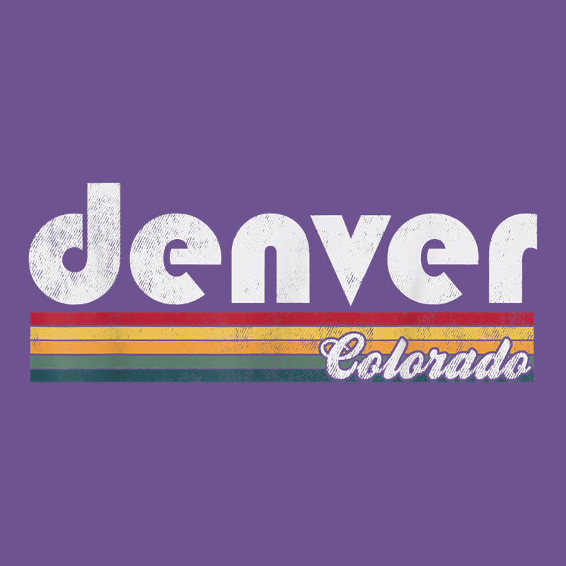 Denver Colorado Vintage 70's 80's Retro Style Men Women T Shirt Vintage Tee by linhVisuals | Teevron