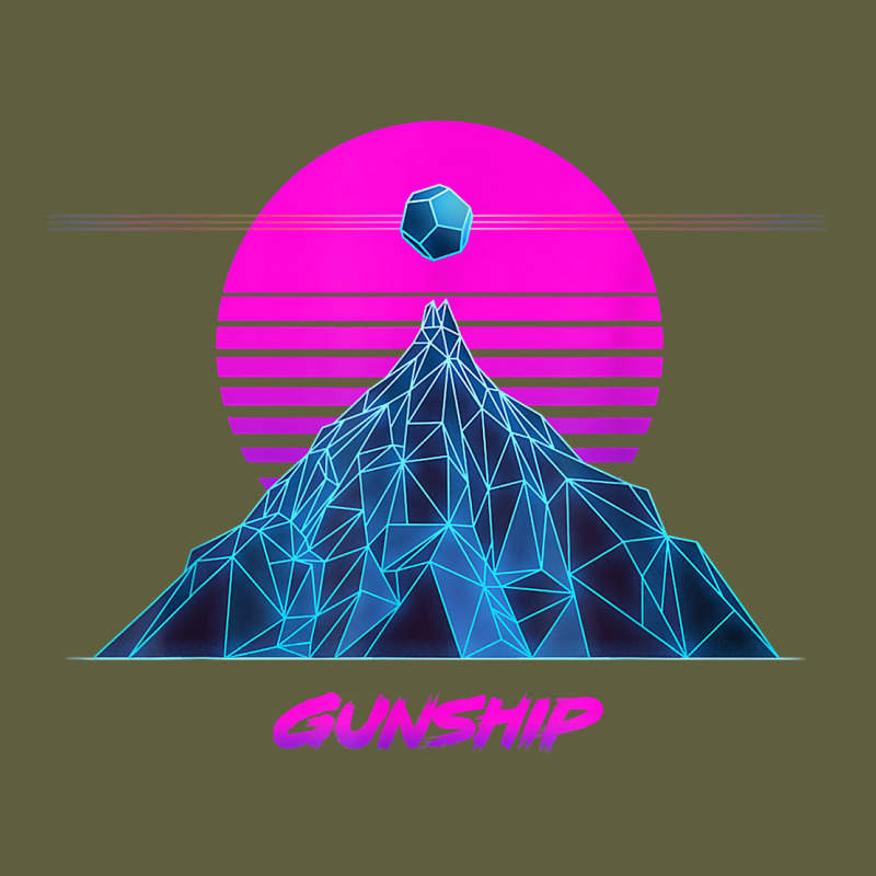 Pink Sun   Official Gunship T Shirt Vintage Tee by linhVisuals | Teevron