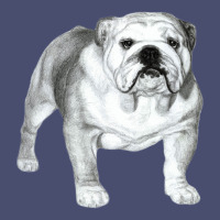 English Bulldog Art Vintage Tee | Teevron