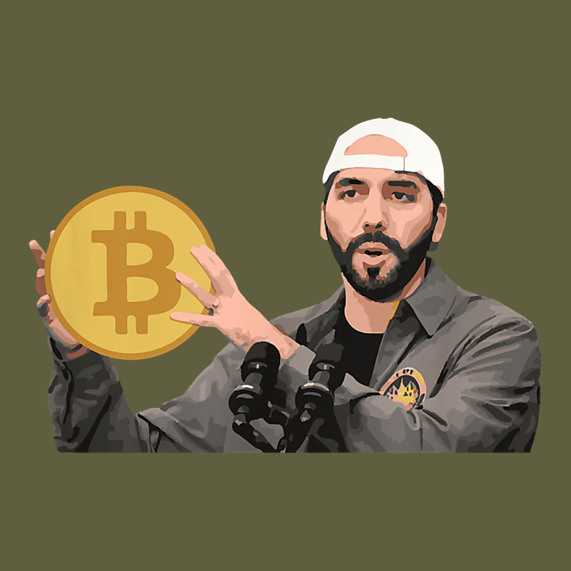 El Salvador Bitcoin Bukele Legal Tender Cryptocurrency Btc T Shirt Vintage Tee by linhVisuals | Teevron