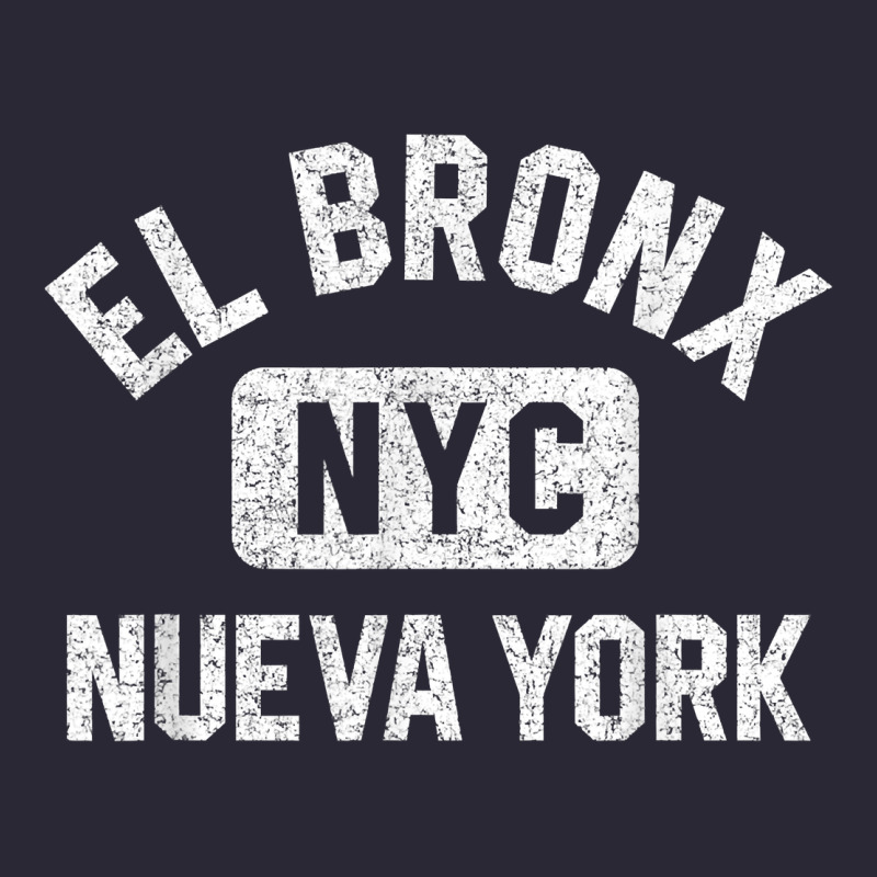 El Bronx Nueva York Nyc Gym Style Distressed White Print T Shirt Vintage Tee by linhVisuals | Teevron