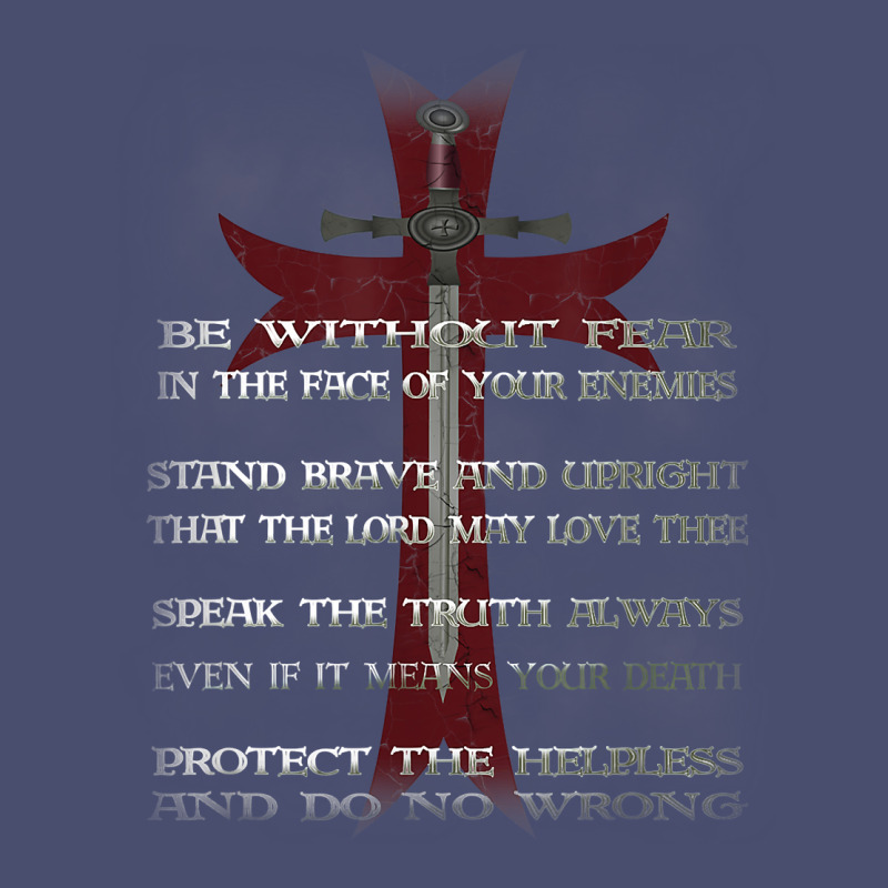 Knights Templar Crusader Cross Ring Order Be Without Fear T Shirt Vintage Tee by linhVisuals | Teevron