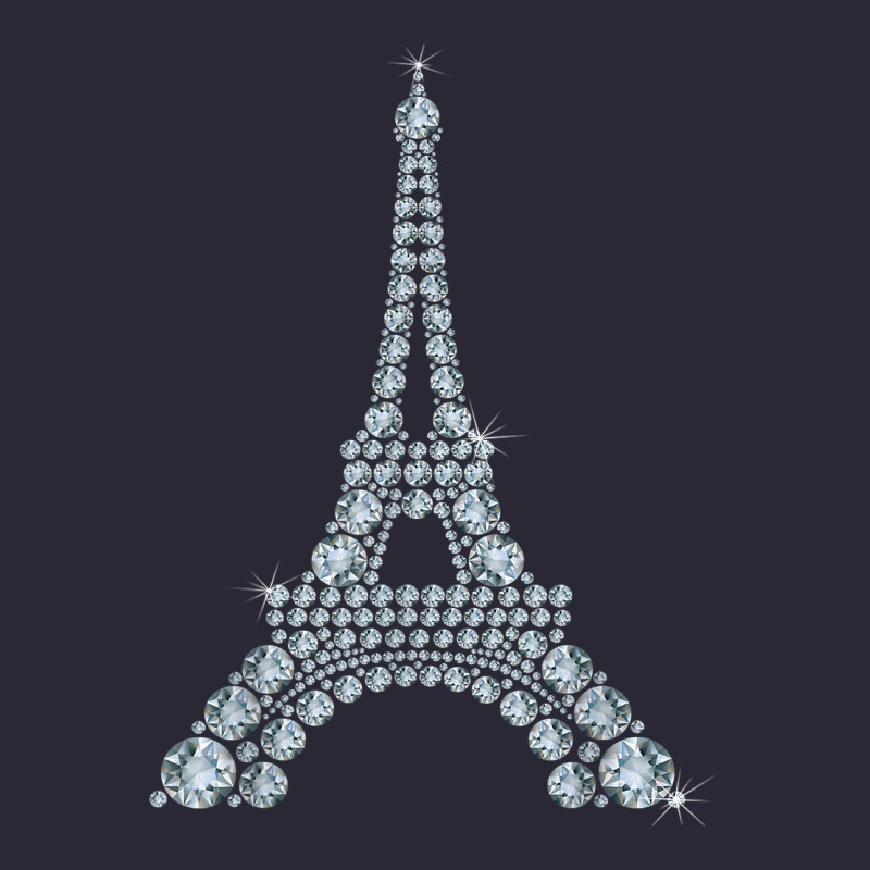 Eiffel Tower With Diamonds The Parisian French Love Sign T Shirt Vintage Tee by linhVisuals | Teevron